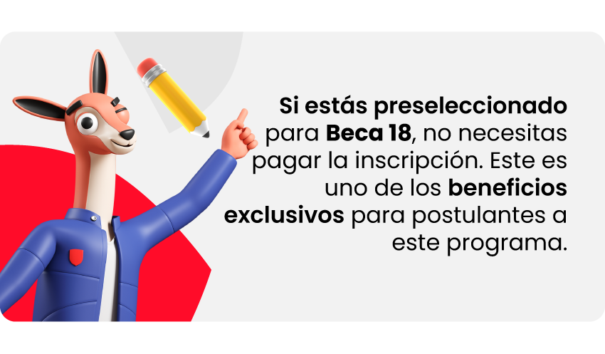 beneficio preseleccionado beca 18