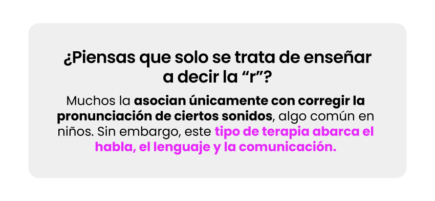 terapia de lenguaje