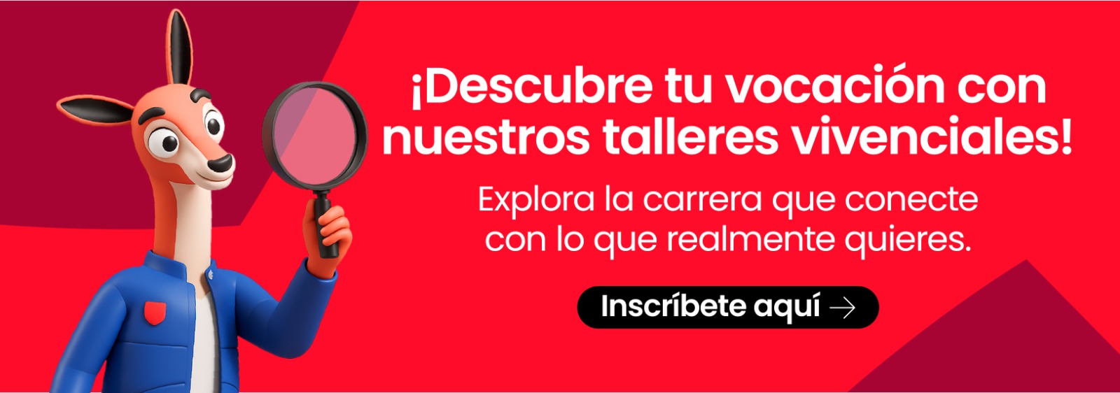 si no sabes qué estudiar inscríbete a los talleres vivenciales de Cayetano