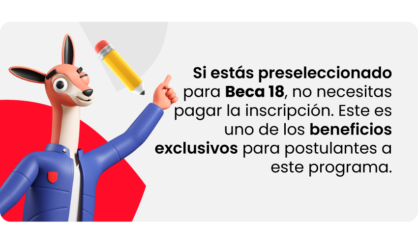 beneficio preseleccionado beca 18