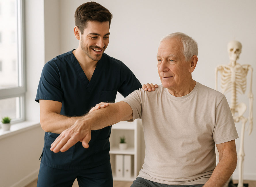 Terapeuta ocupacional de Cayetano Heredia en su campo laboral