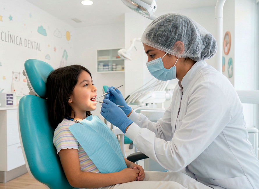 estomatólogo trabajando en su campo laboral