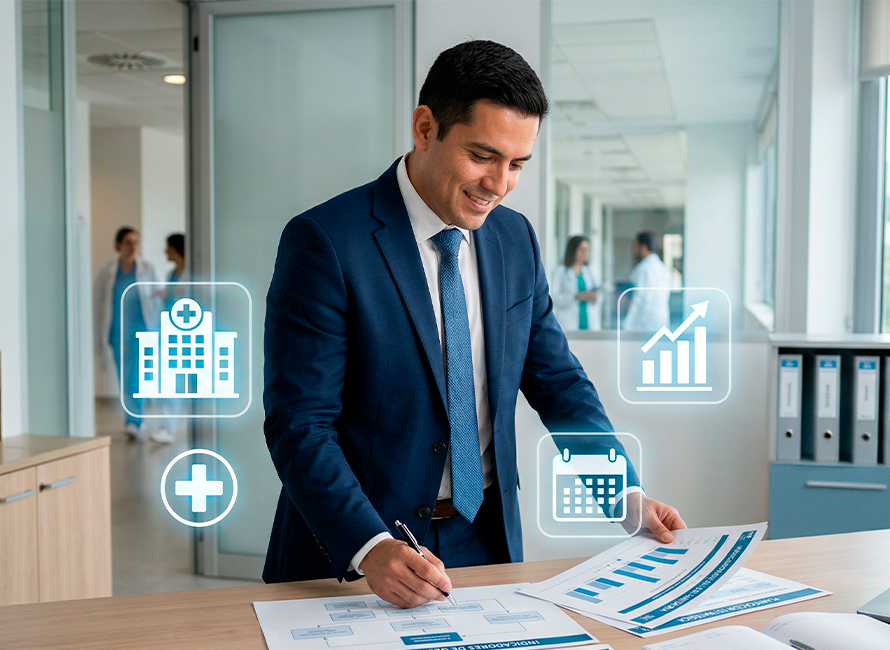 mala curricular de administración en salud